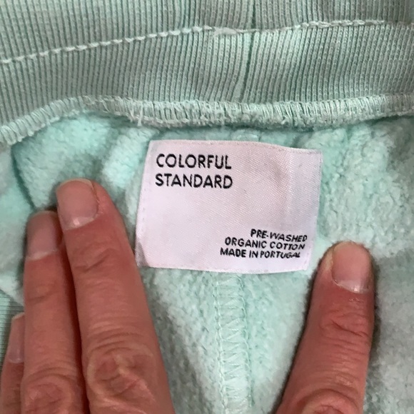 Colourful Standard - Organic Sweatpants - Light Aqua XS - Picture 4 of 7